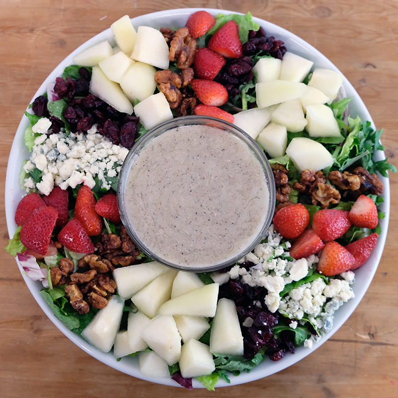 Pear Bleu Cheese Salad