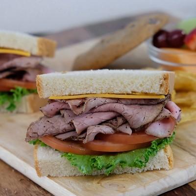 Roast Beef with Cheddar