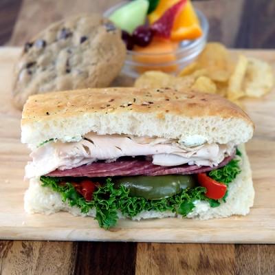 Rustic Turkey & Salami