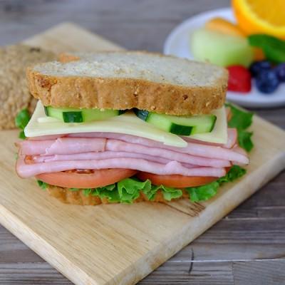 GLUTEN FREE* - Ham & Swiss